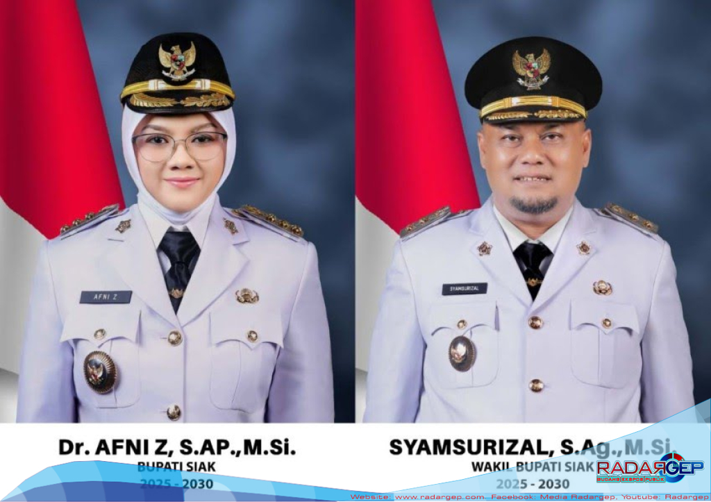4 Juni, Gubernur Riau Akan Lantik Bupati dan Wakil Bupati Siak Terpilih